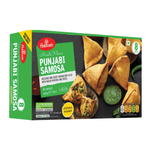 Haldiram's Punjabi Samosa (Frozen, 8pcs)