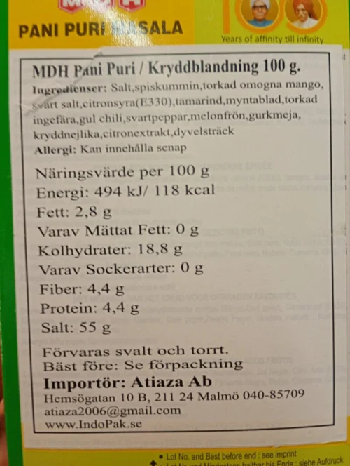Mdh pani puri - Image 2