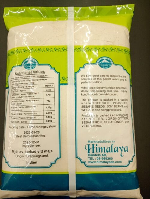 Himalaya White Maize Flour 1kg - Image 3