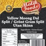 Malik Foods Moong Dal Chilka 1kg – Premium Split Green Gram
