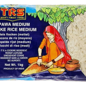TRS Pawa Flake Rice Medium 1kg – Perfekt för Poha & Snacks