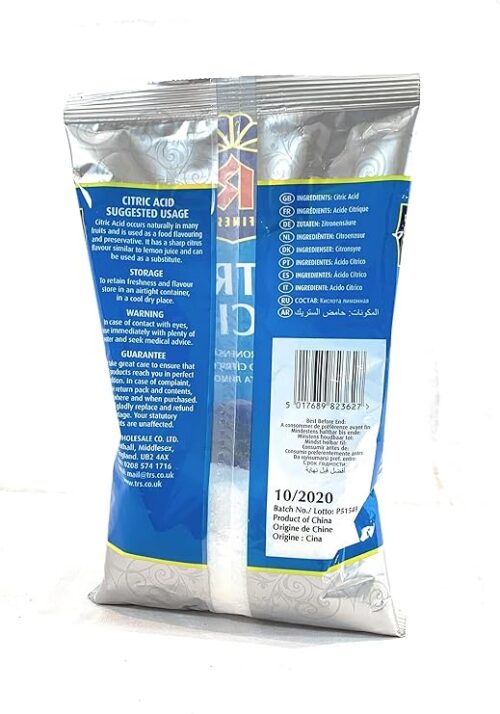 TRS Citric Acid 100g – Sour Flavor Enhancer for Cooking & Preserving