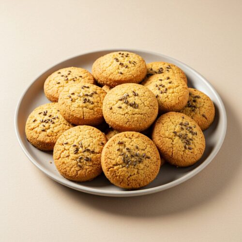 Zeera or ajwain biscuits