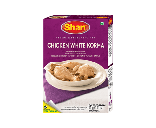 Shan Chicken White Korma Mix 40g – Authentic Creamy Korma Seasoning - Image 2