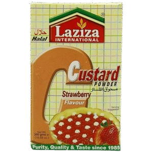 Laziza stawberry custurd Pwder 300gm