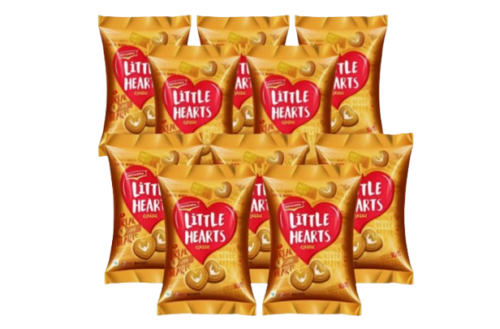 Britannia Little hearts (10x75g) 750g