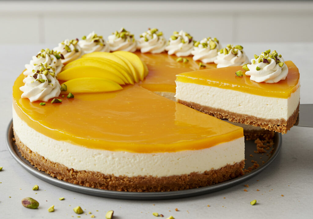 Dreamy No-Bake Mango Cheesecake Recipe (Alphonso or Sindhri!) | Gross & Grön 1 Dreamy No-Bake Mango Cheesecake Recipe (Alphonso or Sindhri!) | Gross & Grön